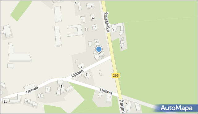 Dobroszów Wielki, Lipowa, 2, mapa Dobroszów Wielki