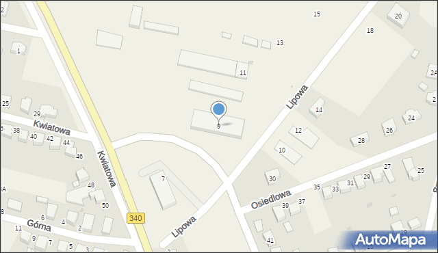 Dobroszyce, Lipowa, 9, mapa Dobroszyce