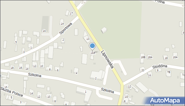 Dobrzyń nad Wisłą, Lipnowska, 11A, mapa Dobrzyń nad Wisłą