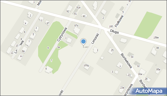 Dosin, Limonki, 4, mapa Dosin