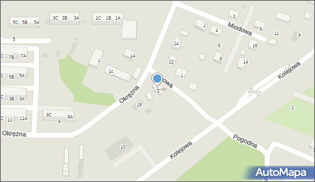 Drezdenko, Lipowa, 2, mapa Drezdenko