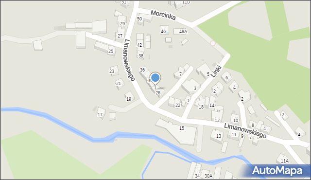 Dzierzgoń, Limanowskiego Bolesława, 28, mapa Dzierzgoń