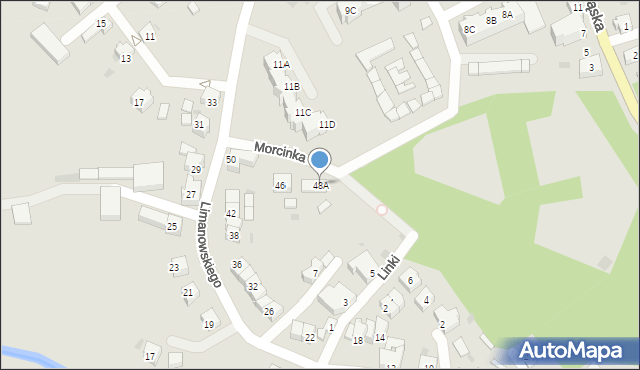 Dzierzgoń, Limanowskiego Bolesława, 48A, mapa Dzierzgoń