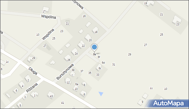 Frank, Lipowa, 6e, mapa Frank