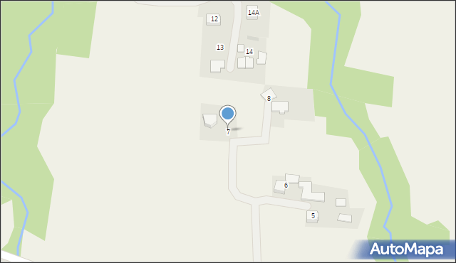 Frydrychowice, Lipowa, 7, mapa Frydrychowice