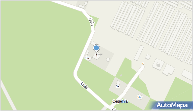 Garnek, Lisia, 3, mapa Garnek