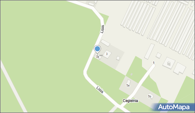Garnek, Lisia, 3a, mapa Garnek