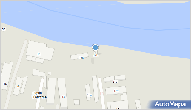 Gdańsk, Litewska, 17E, mapa Gdańska