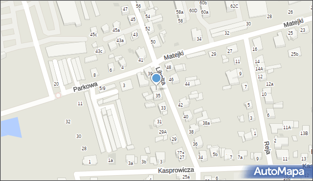 Gniezno, Libelta Karola, 37, mapa Gniezna