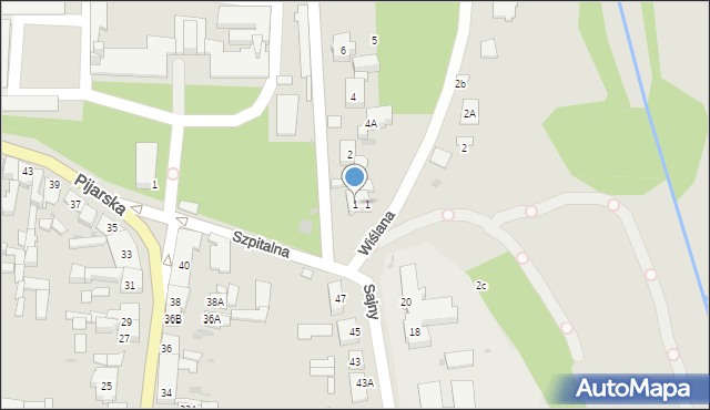 Góra Kalwaria, Lipkowska, 1, mapa Góra Kalwaria