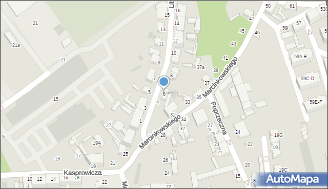 Inowrocław, Libelta Karola, 6, mapa Inowrocławia