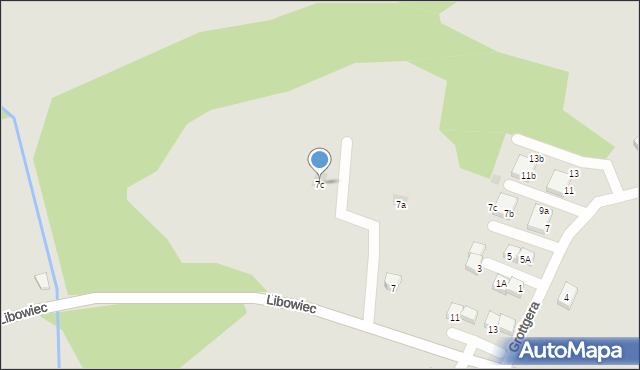 Jastrzębie-Zdrój, Libowiec, 7c, mapa Jastrzębie-Zdrój