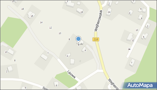 Koleczkowo, Lipowa, 6, mapa Koleczkowo