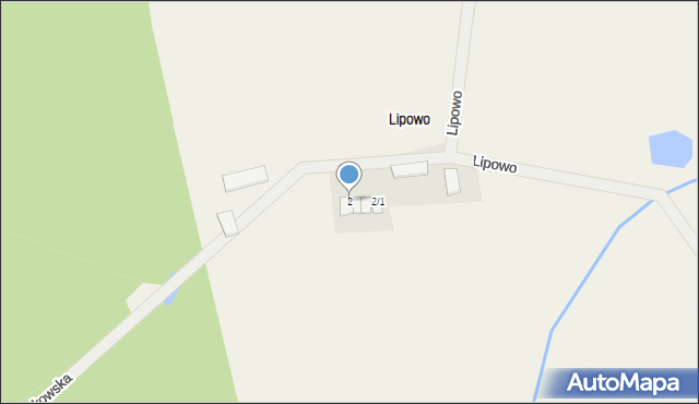 Kosakowo, Lipowo, 2/4, mapa Kosakowo