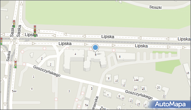 lipska kraków mapa Lipska 6 (ul), 30 721 Kraków (Kraków Podgórze)