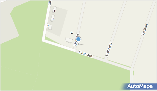 Kuraszków, Liryczna, 15, mapa Kuraszków