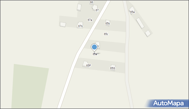 Libiszów, Libiszów, 65e, mapa Libiszów