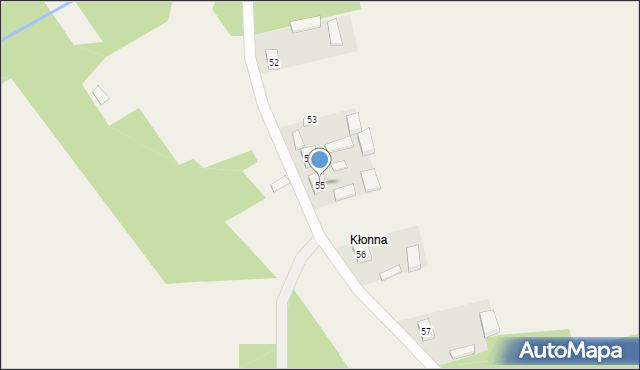 Libiszów-Kolonia, Libiszów-Kolonia, 55, mapa Libiszów-Kolonia