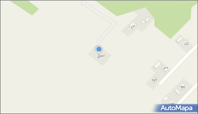 Libusza, Libusza, 227, mapa Libusza