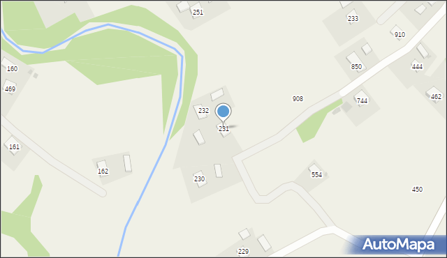 Libusza, Libusza, 231, mapa Libusza