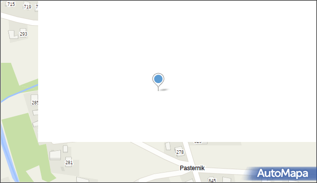 Libusza, Libusza, 287, mapa Libusza