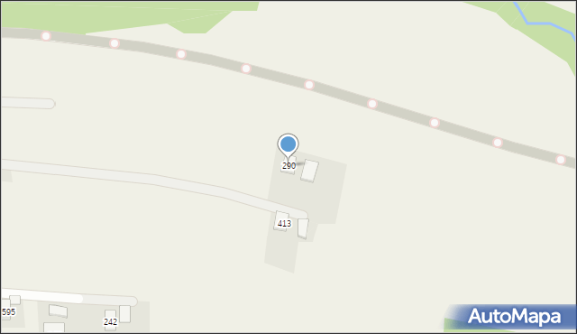 Libusza, Libusza, 290, mapa Libusza