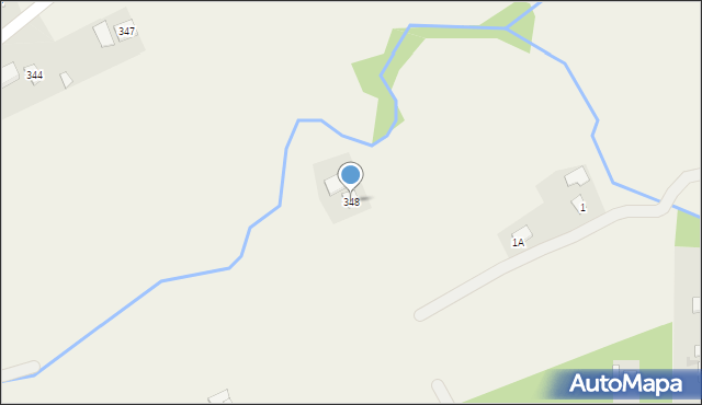 Libusza, Libusza, 348, mapa Libusza