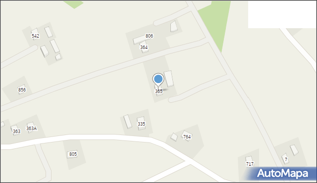 Libusza, Libusza, 365, mapa Libusza