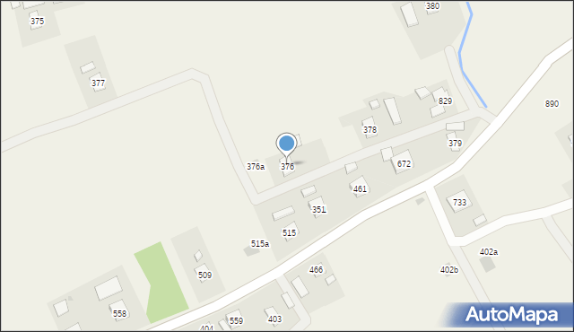 Libusza, Libusza, 376, mapa Libusza