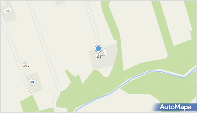Libusza, Libusza, 398, mapa Libusza