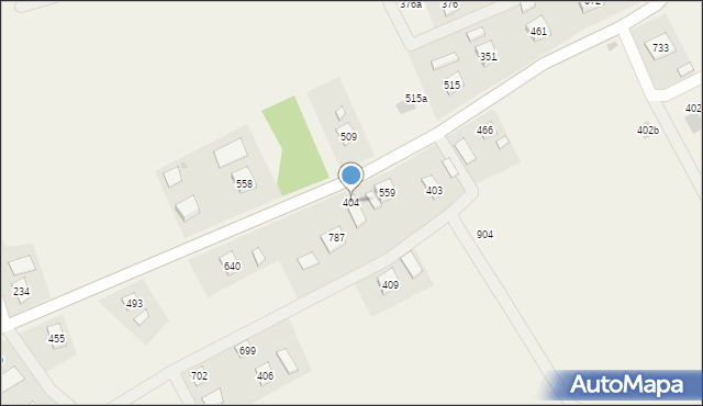 Libusza, Libusza, 404, mapa Libusza