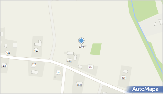 Libusza, Libusza, 427a, mapa Libusza