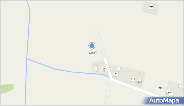 Libusza, Libusza, 435a, mapa Libusza