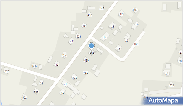 Libusza, Libusza, 464, mapa Libusza