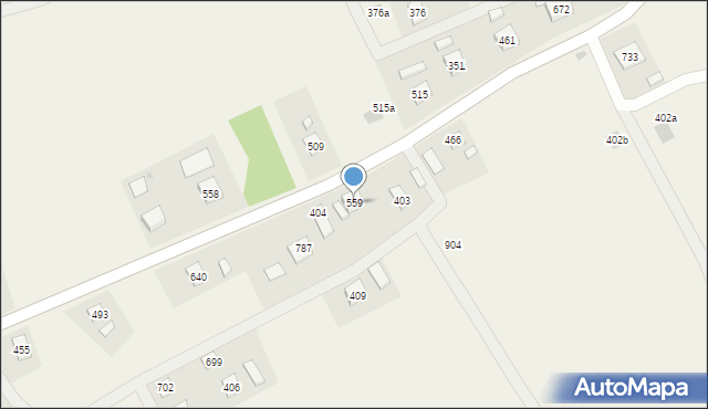 Libusza, Libusza, 559, mapa Libusza