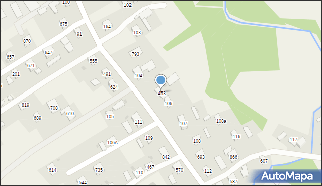 Libusza, Libusza, 641, mapa Libusza