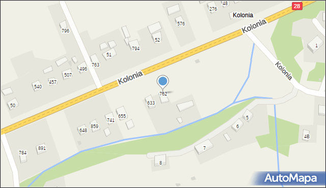 Libusza, Libusza, 762, mapa Libusza