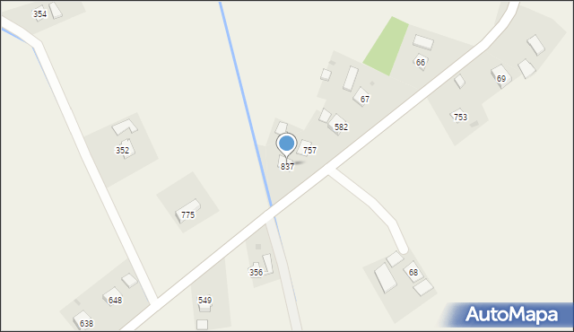 Libusza, Libusza, 837, mapa Libusza