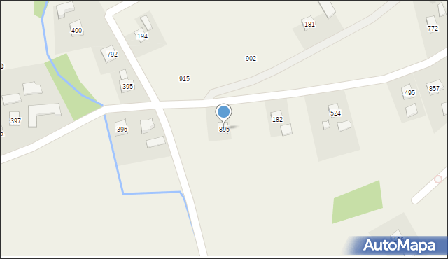 Libusza, Libusza, 895, mapa Libusza