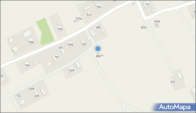 Libusza, Libusza, 904, mapa Libusza