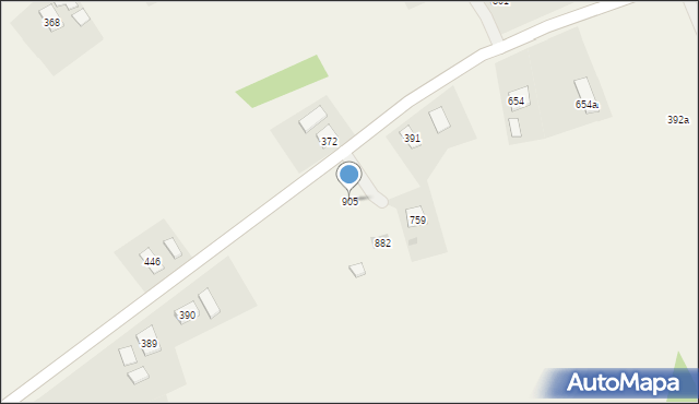 Libusza, Libusza, 905, mapa Libusza