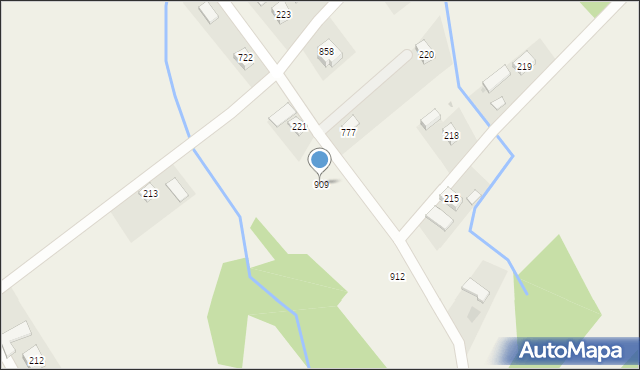 Libusza, Libusza, 909, mapa Libusza