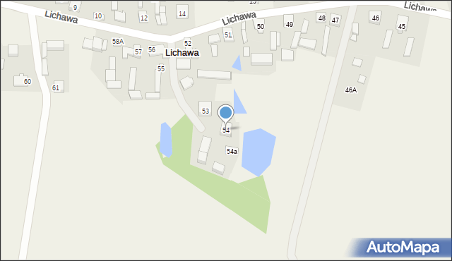 Lichawa, Lichawa, 54, mapa Lichawa