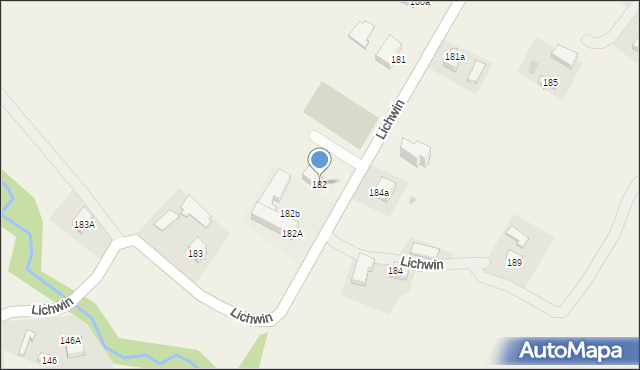 Lichwin, Lichwin, 182, mapa Lichwin