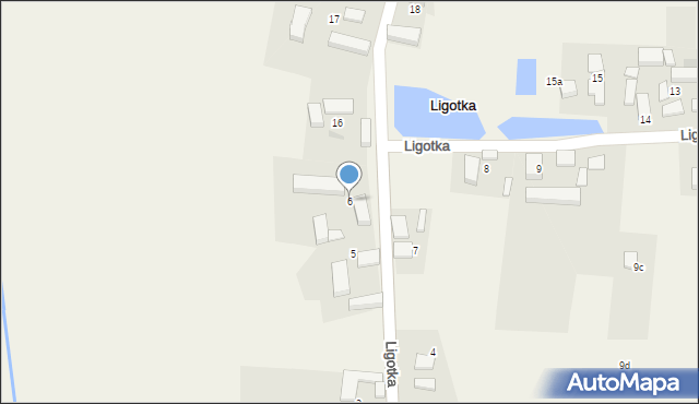 Ligotka, Ligotka, 6, mapa Ligotka