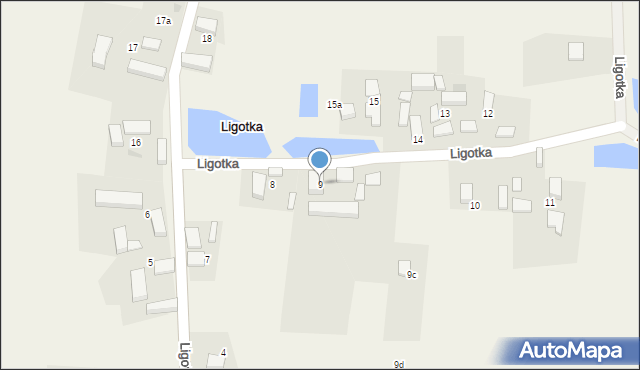 Ligotka, Ligotka, 9, mapa Ligotka