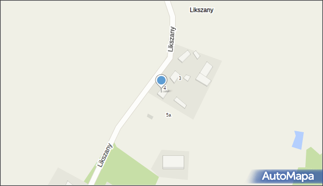 Likszany, Likszany, 5, mapa Likszany