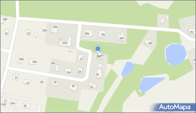 Linarczyk, Linarczyk, 34A, mapa Linarczyk
