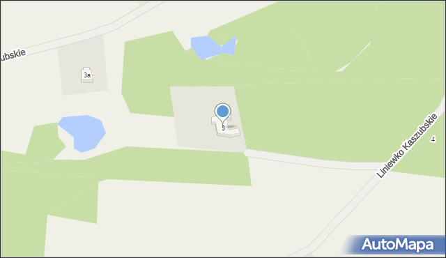 Liniewko Kaszubskie, Liniewko Kaszubskie, 3, mapa Liniewko Kaszubskie