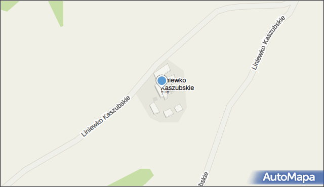 Liniewko Kaszubskie, Liniewko Kaszubskie, 7, mapa Liniewko Kaszubskie